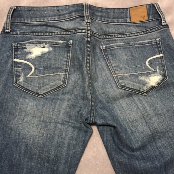 American Eagle Skinny Ripped Jeans | size:2 - Picture 2 of 7